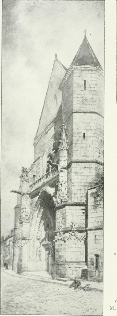 An illustration from Les Salons d'architecture, 1907, leaf 33