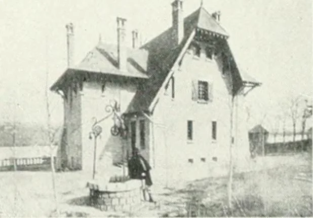An illustration from Les Salons d'architecture, 1907, leaf 33