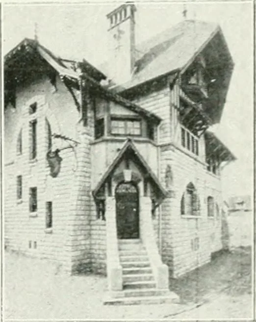 An illustration from Les Salons d'architecture, 1907, leaf 34