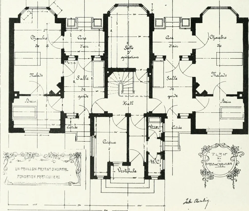 An illustration from Les Salons d'architecture, 1907, leaf 35