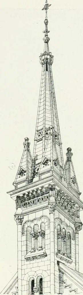 An illustration from Les Salons d'architecture, 1907, leaf 36