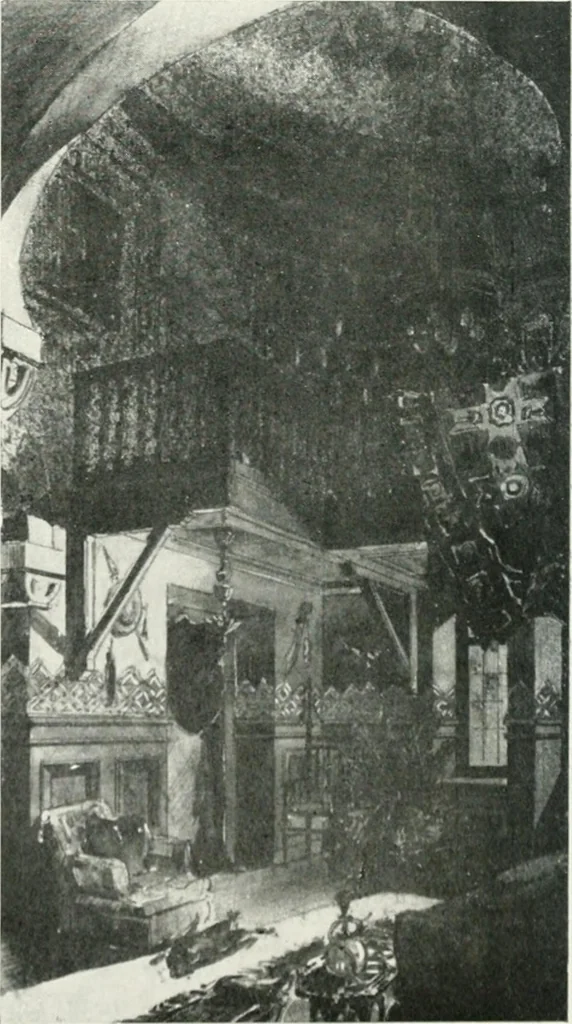 An illustration from Les Salons d'architecture, 1907, leaf 37