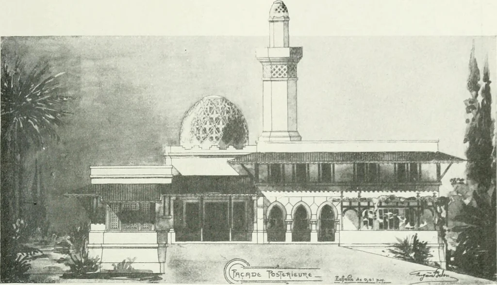 An illustration from Les Salons d'architecture, 1907, leaf 38