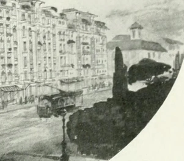 An illustration from Les Salons d'architecture, 1907, leaf 42
