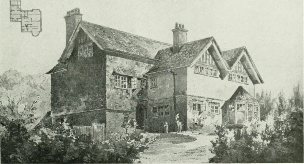 An illustration from Les Salons d'architecture, 1907, leaf 44
