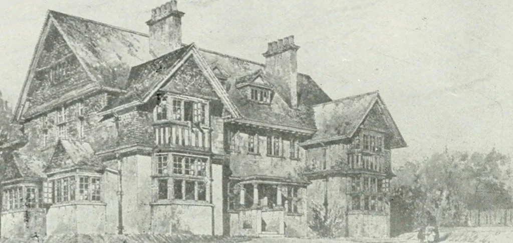 An illustration from Les Salons d'architecture, 1907, leaf 45