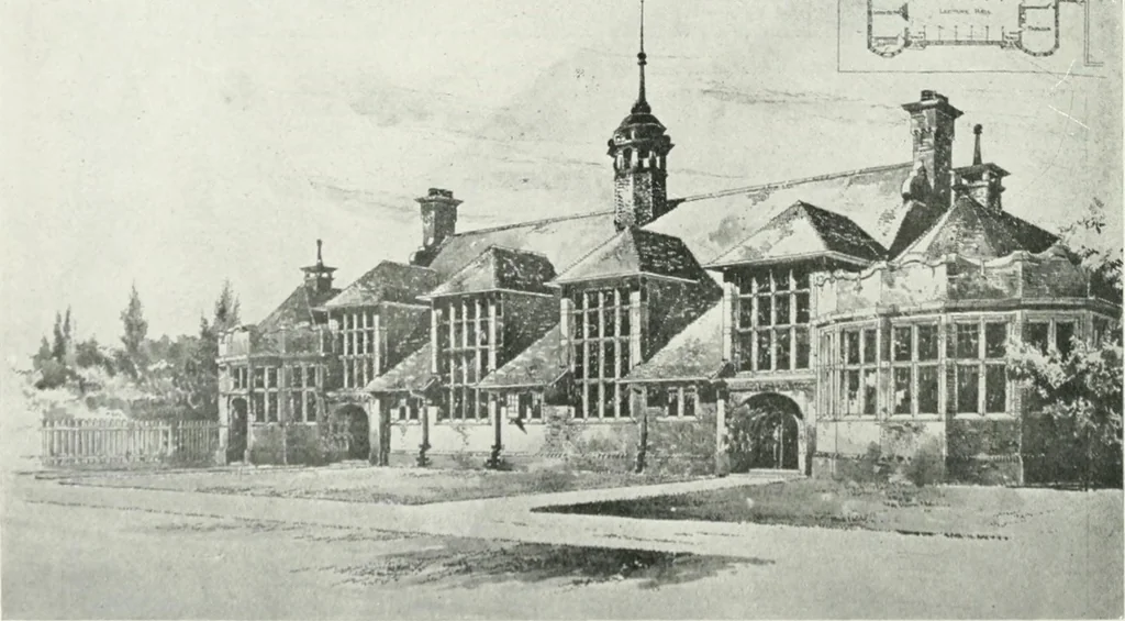 An illustration from Les Salons d'architecture, 1907, leaf 45