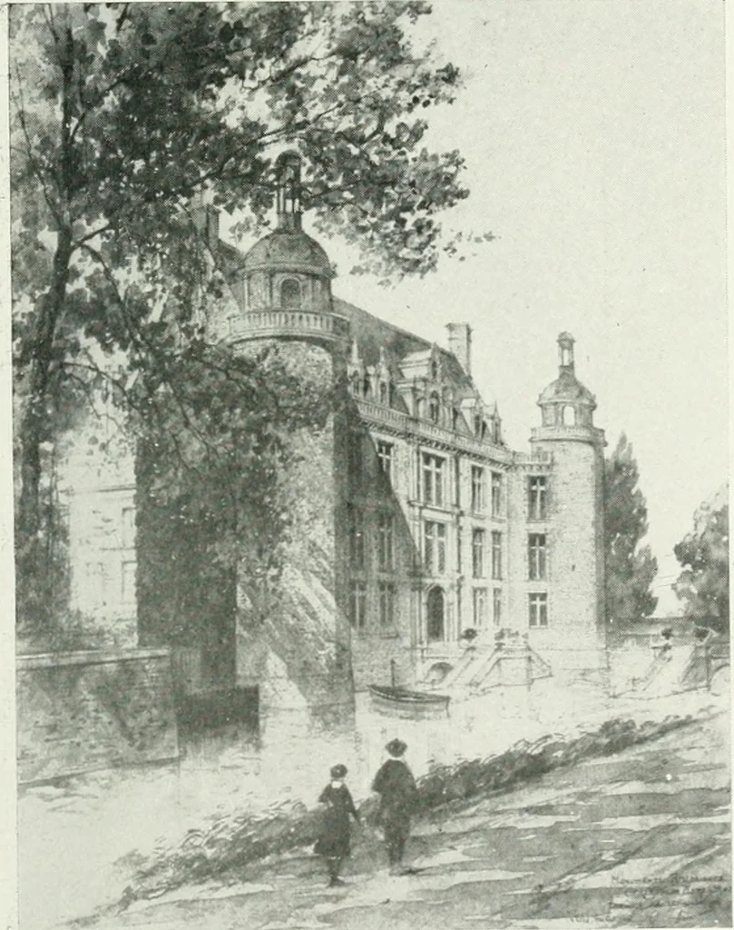 An illustration from Les Salons d'architecture, 1907, leaf 46