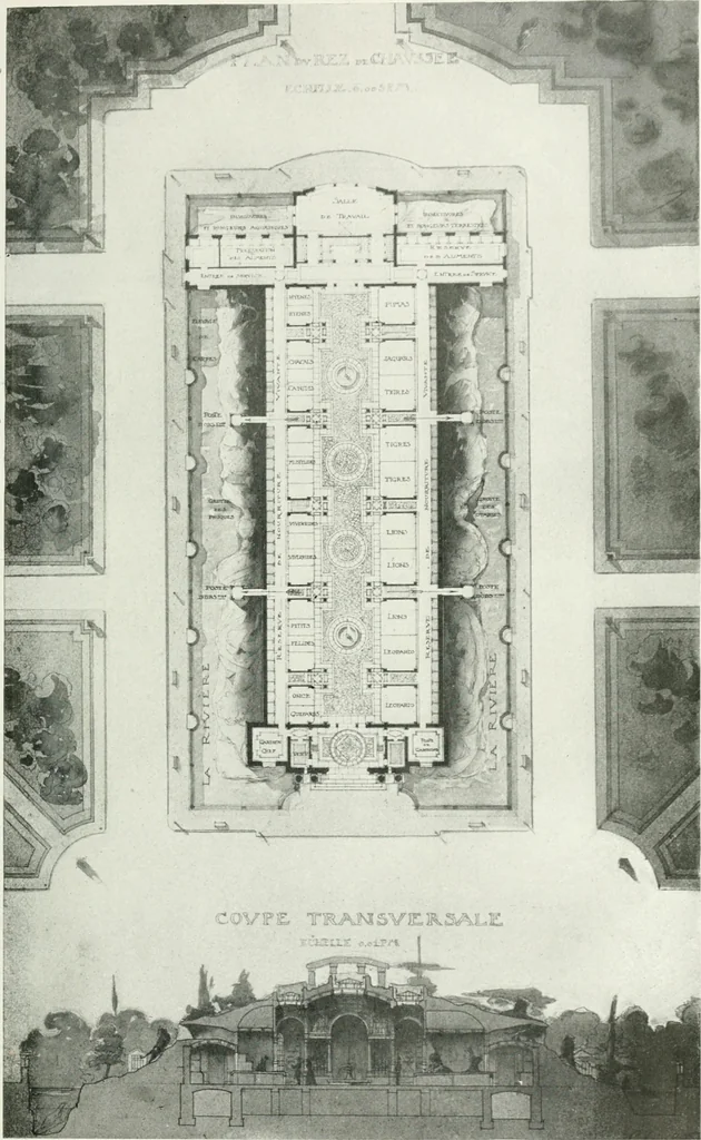An illustration from Les Salons d'architecture, 1907, leaf 48