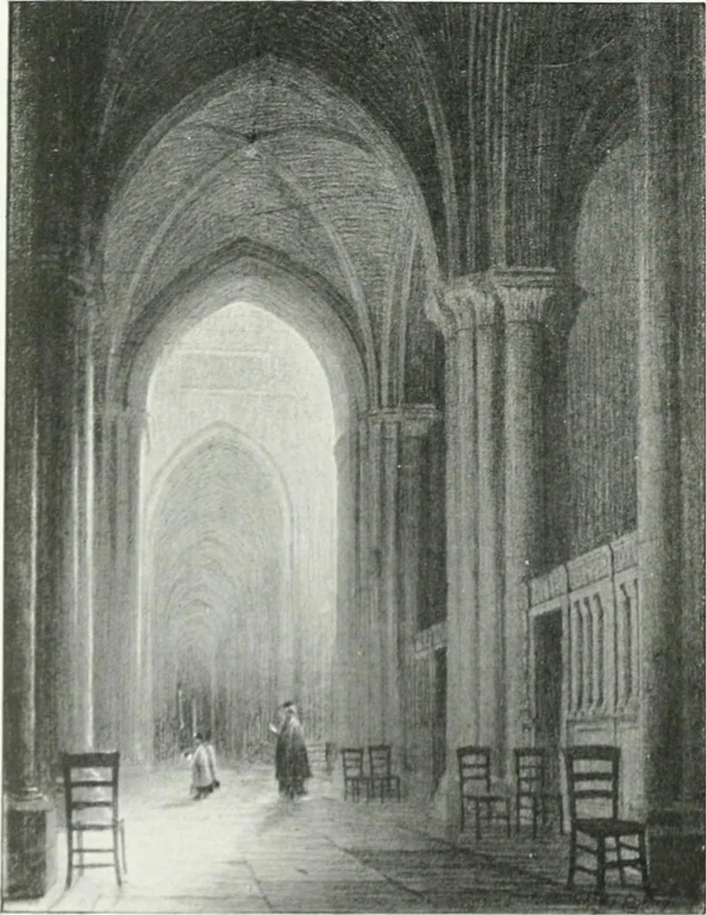 An illustration from Les Salons d'architecture, 1907, leaf 57