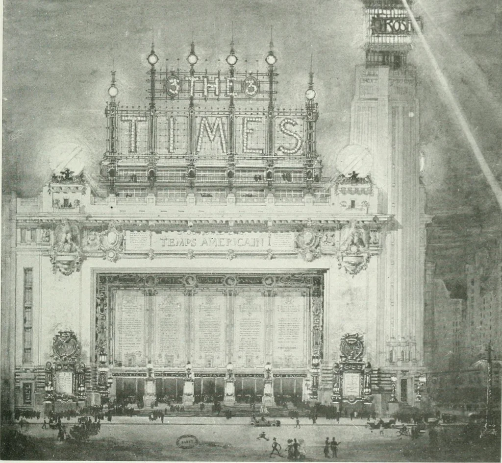 An illustration from Les Salons d'architecture, 1907, leaf 58