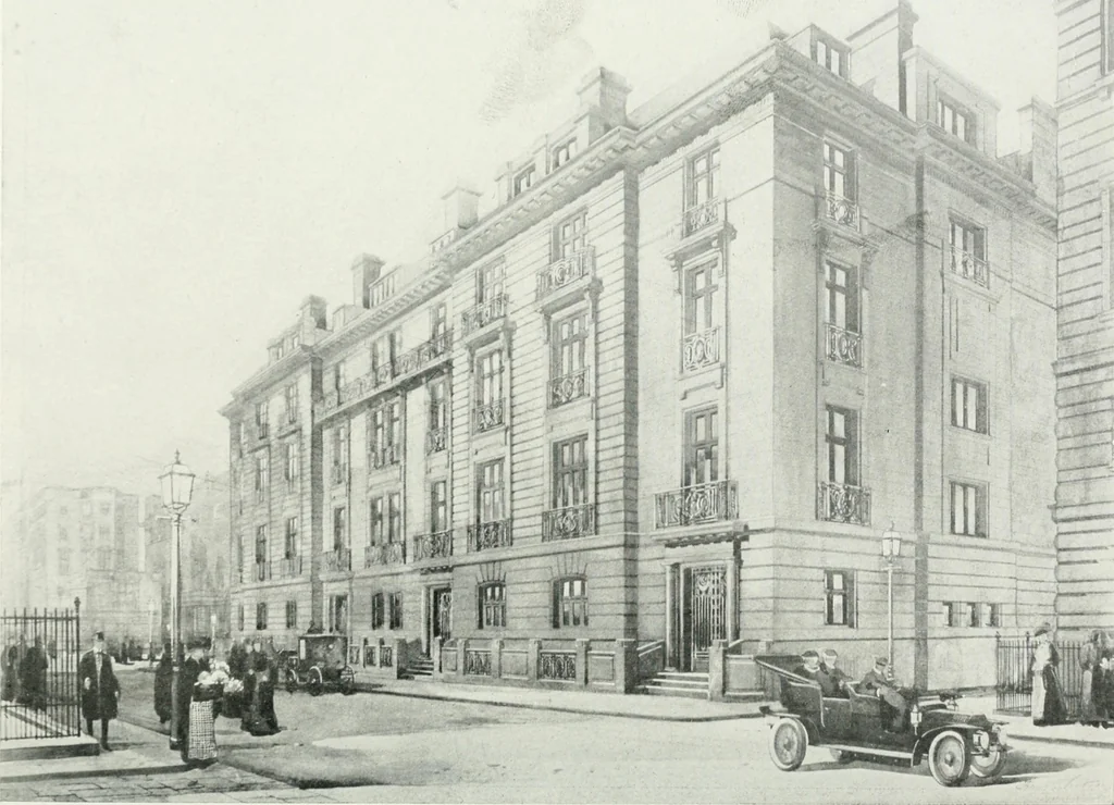 An illustration from Les Salons d'architecture, 1907, leaf 59