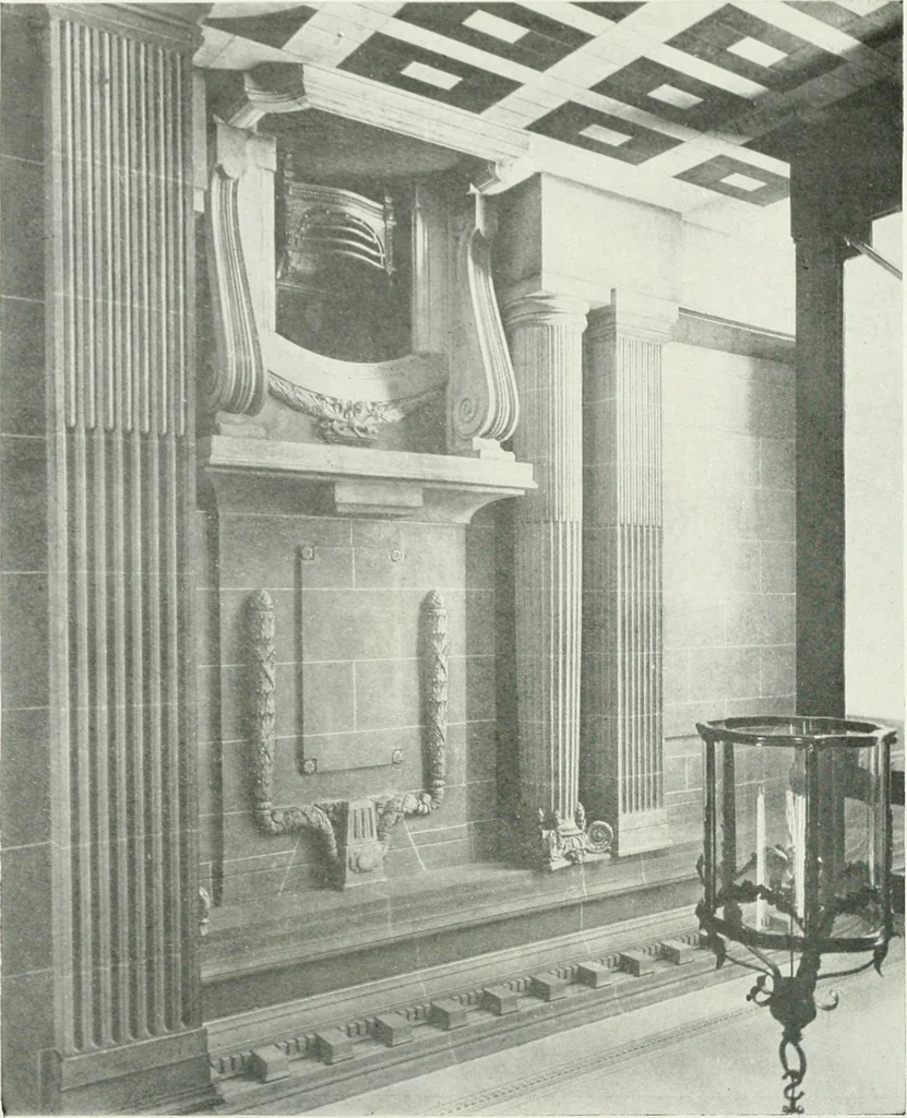 An illustration from Les Salons d'architecture, 1907, leaf 60