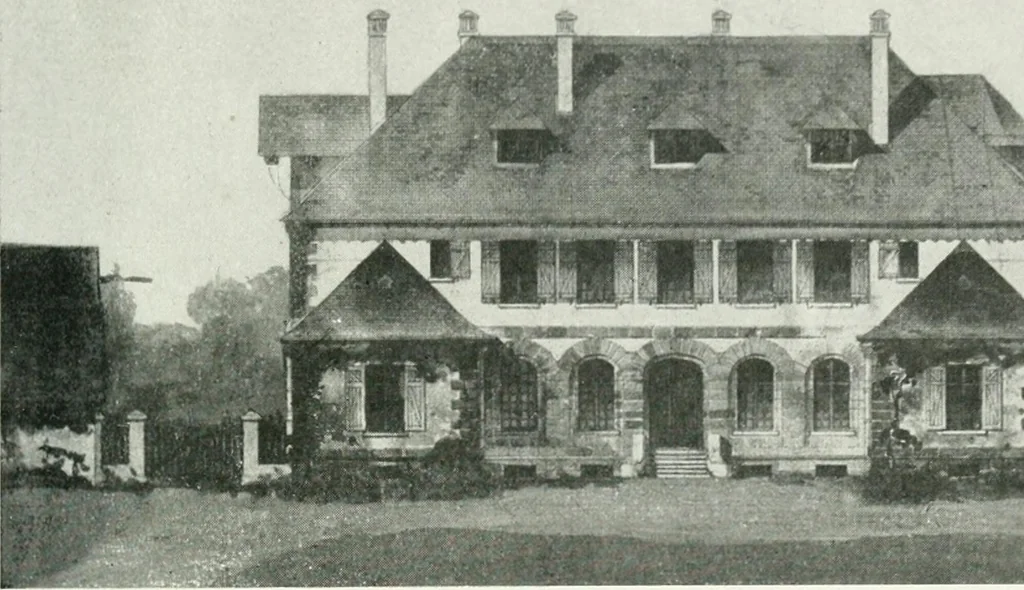 An illustration from Les Salons d'architecture, 1907, leaf 64
