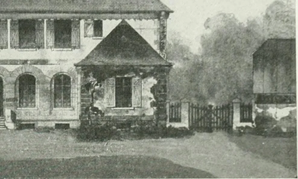 An illustration from Les Salons d'architecture, 1907, leaf 64