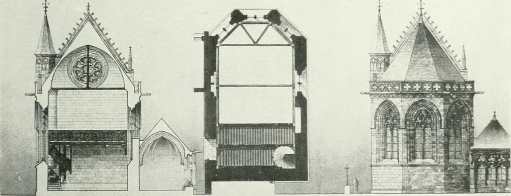 An illustration from Les Salons d'architecture, 1907, leaf 66