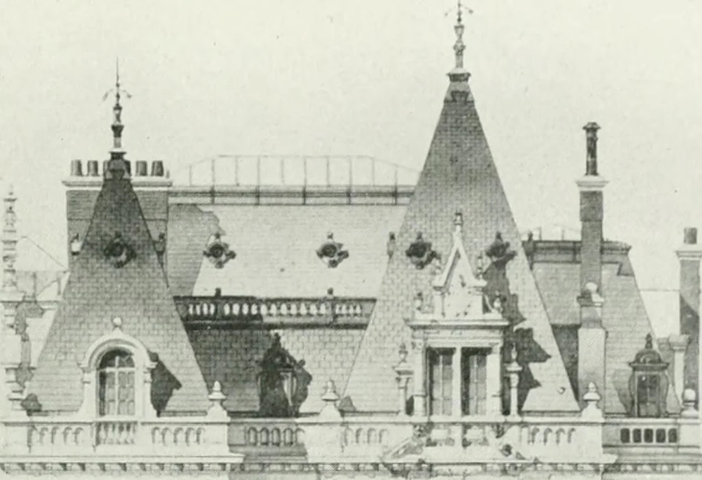An illustration from Les Salons d'architecture, 1907, leaf 68