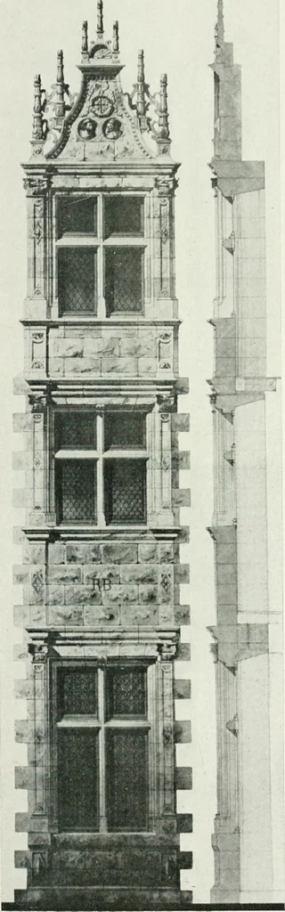 An illustration from Les Salons d'architecture, 1907, leaf 78