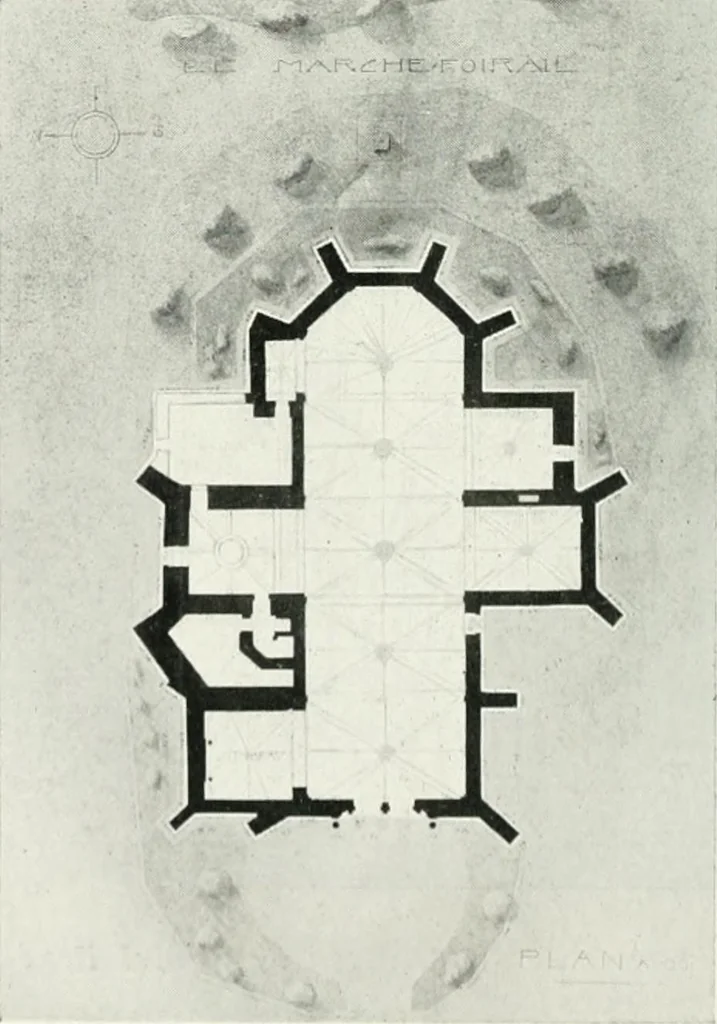 An illustration from Les Salons d'architecture, 1907, leaf 79