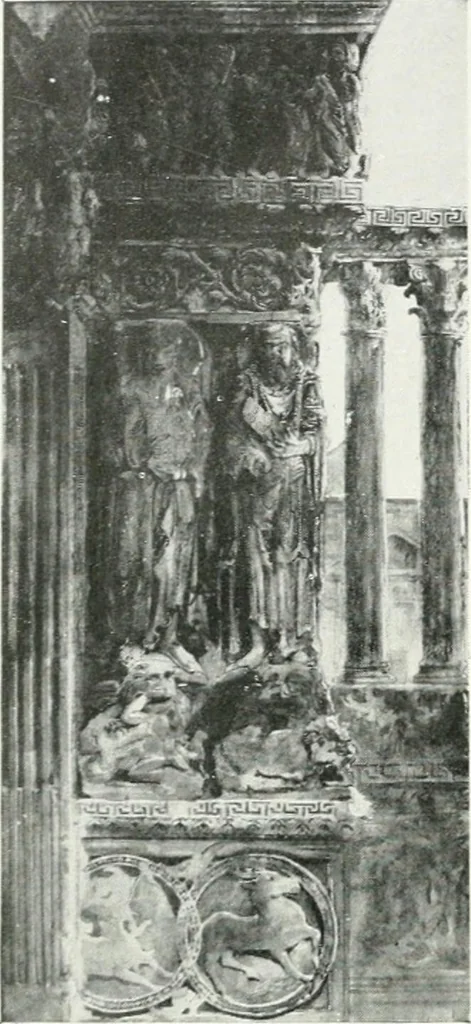 An illustration from Les Salons d'architecture, 1907, leaf 81