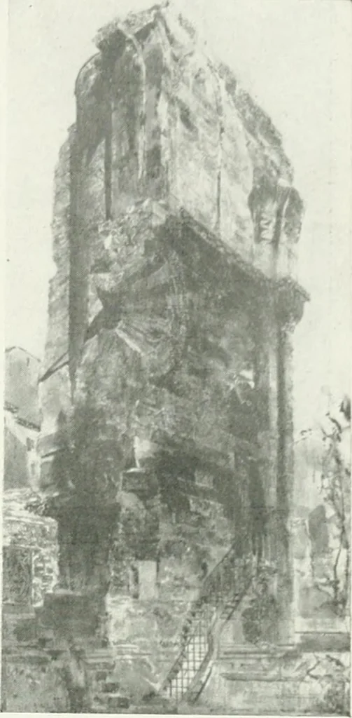 An illustration from Les Salons d'architecture, 1907, leaf 82
