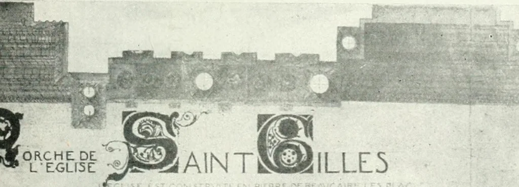 An illustration from Les Salons d'architecture, 1907, leaf 82