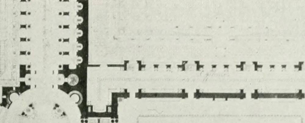 An illustration from Les Salons d'architecture, 1907, leaf 84