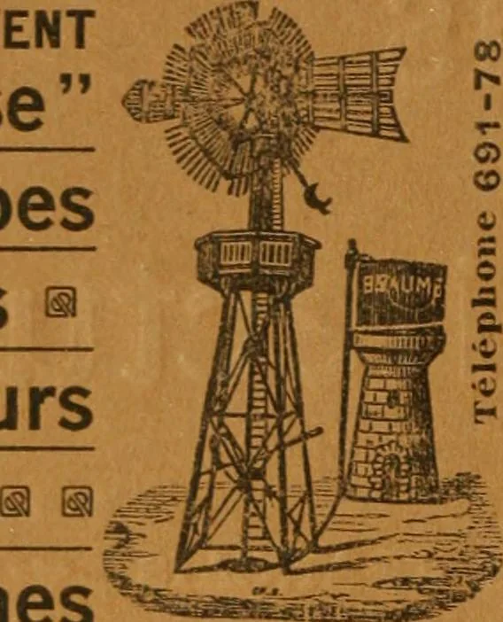 An illustration from Les Salons d'architecture, 1907, leaf 9