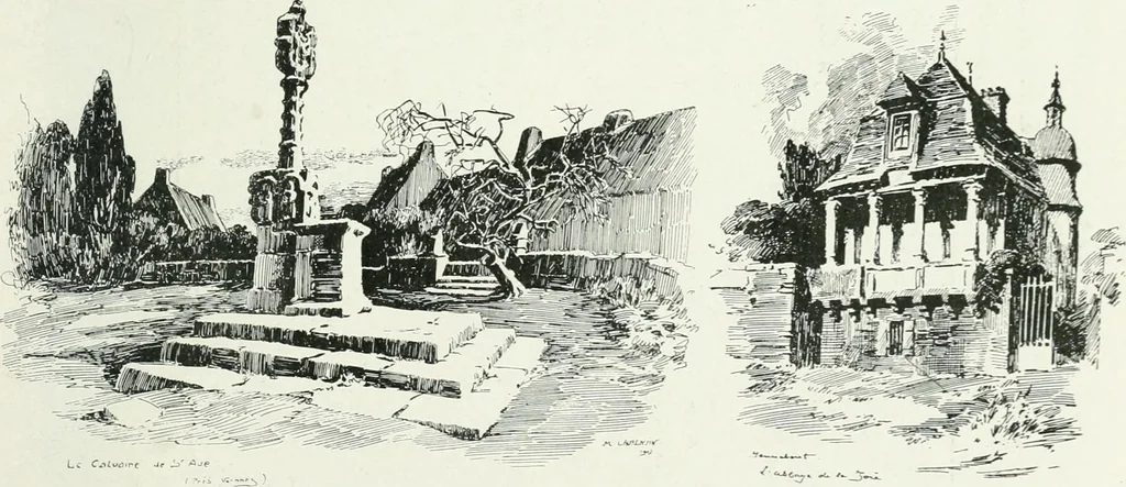 An illustration from Les Salons d'architecture, 1907, leaf 90