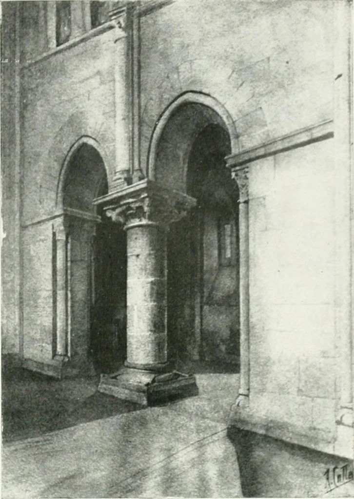 An illustration from Les Salons d'architecture, 1907, leaf 92