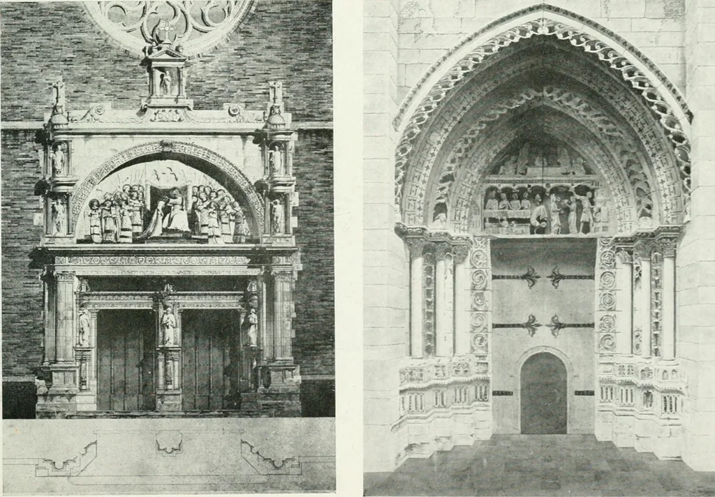 An illustration from Les Salons d'architecture, 1907, leaf 92