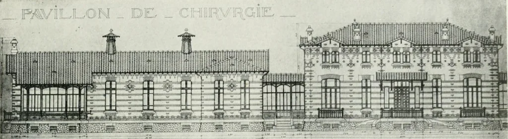 An illustration from Les Salons d'architecture, 1907, leaf 94