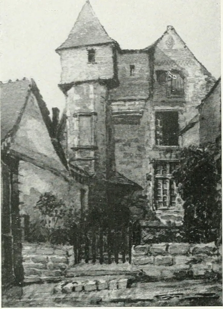 An illustration from Les Salons d'architecture, 1907, leaf 95