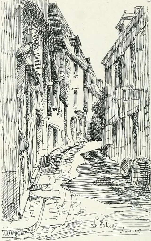 An illustration from Les Salons d'architecture, 1907, leaf 95