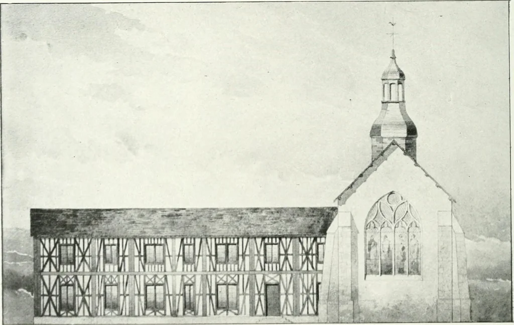 An illustration from Les Salons d'architecture, 1907, leaf 95