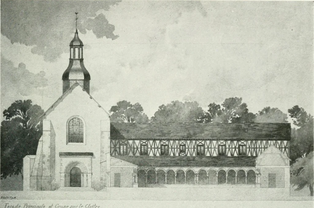An illustration from Les Salons d'architecture, 1907, leaf 96