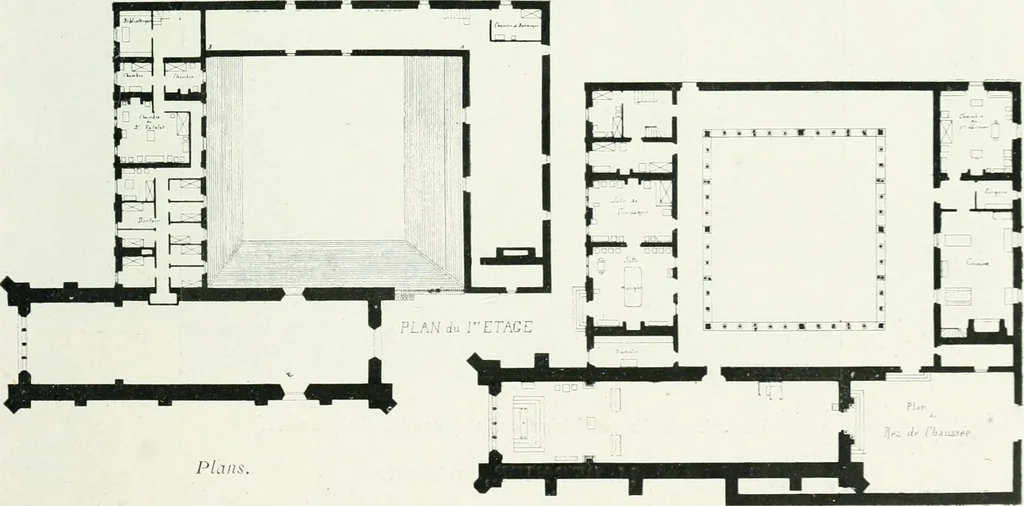 An illustration from Les Salons d'architecture, 1907, leaf 96
