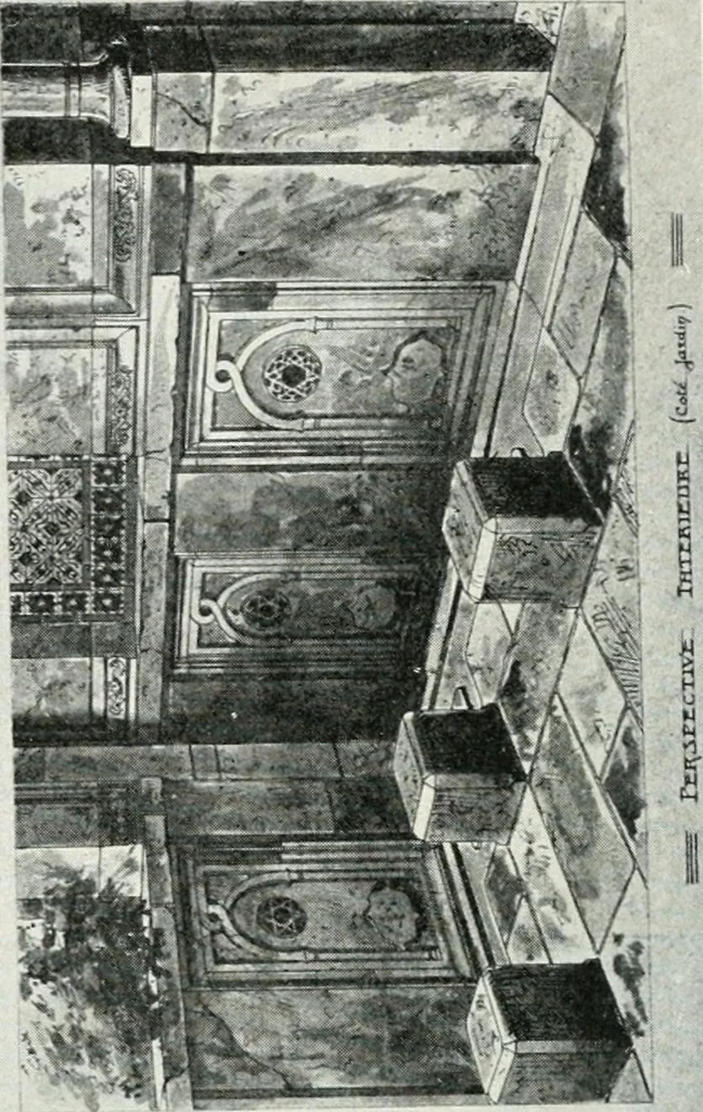 An illustration from Les Salons d'architecture, 1907, leaf 99