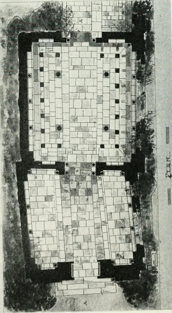 An illustration from Les Salons d'architecture, 1907, leaf 99