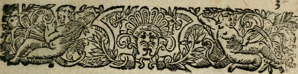 An illustration from Les Satyres de Juvenal et de Perse, 1687, leaf 26
