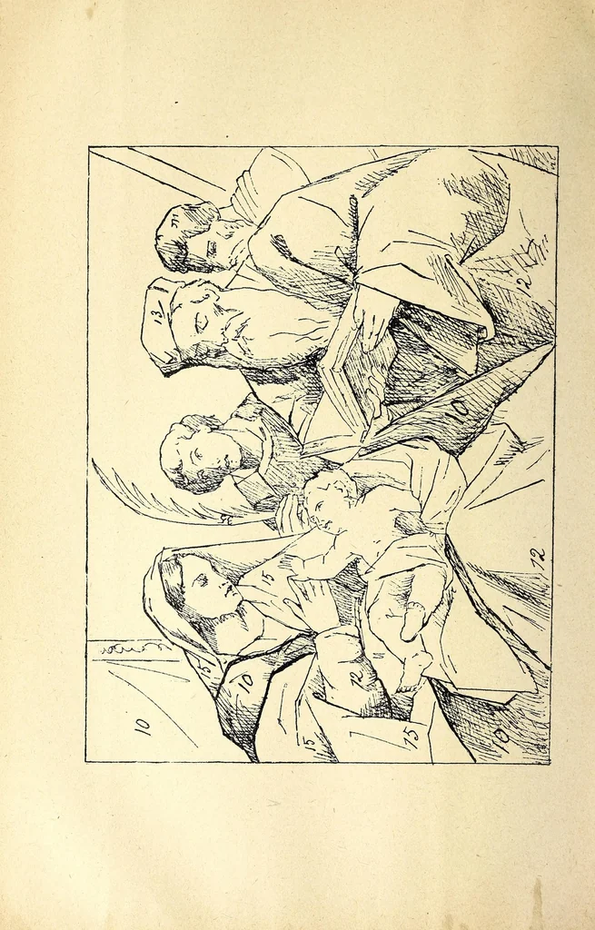 An illustration from Les secrets du coloris : guide pratique d'observations expérimentales sur les harmonies coloriées faisant suite à l'édition de 1900, 1904, leaf 208