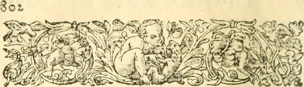 An illustration from Les secrets et merueilles de nature, recueillis de diuers autheurs & diuisez en XVII. liures, 1586, leaf 899
