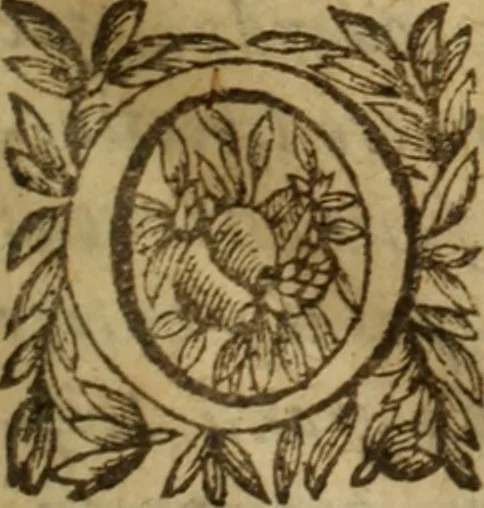 An illustration from Les sept livres d'Aphorismes du grand Hippocrate en latin et en françois : enrichis de tres-beaux et tres-doctes discours en forme de paraphrases, et d'explications tres-judicieuses prises des anciens & nouveaux autheurs ..., 1645, leaf 14