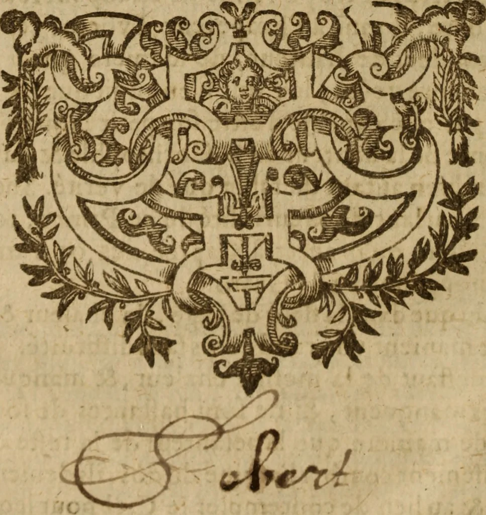 An illustration from Les sept livres d'Aphorismes du grand Hippocrate en latin et en françois : enrichis de tres-beaux et tres-doctes discours en forme de paraphrases, et d'explications tres-judicieuses prises des anciens & nouveaux autheurs ..., 1645, leaf 223