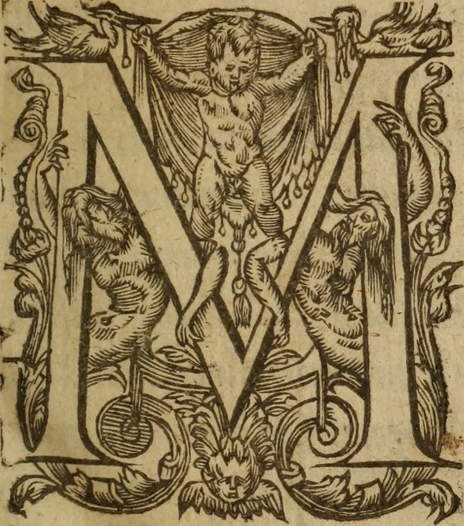 An illustration from Les sept livres d'Aphorismes du grand Hippocrate en latin et en françois : enrichis de tres-beaux et tres-doctes discours en forme de paraphrases, et d'explications tres-judicieuses prises des anciens & nouveaux autheurs ..., 1645, leaf 8