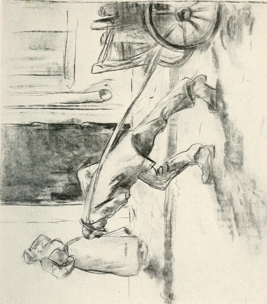 An illustration from Lesser Ury, 1921, leaf 26
