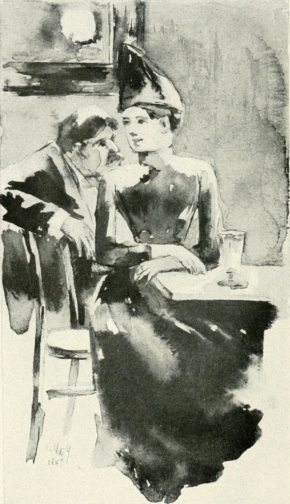 An illustration from Lesser Ury, 1921, leaf 27