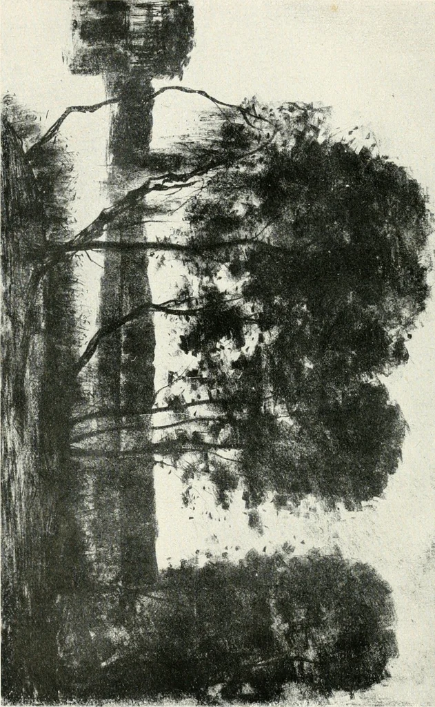 An illustration from Lesser Ury, 1921, leaf 43
