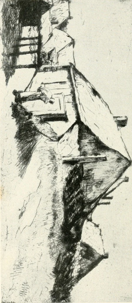 An illustration from Lesser Ury, 1921, leaf 47