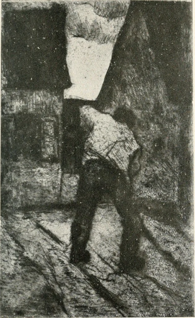 An illustration from Lesser Ury, 1921, leaf 50